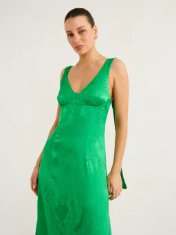 Roame Eiden Dress Emerald Marmo Size 1 / AU 8 for rent on The Volte - image 3