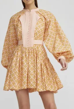 Acler Gibson Dress in Sherbet Size AU 10 for rent on The Volte - image 3