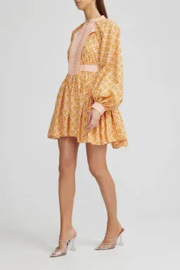 Acler Gibson Dress in Sherbet Size AU 10 for rent on The Volte - image 1