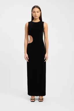 Kookai Margot Maxi Dress Black Size AU 8 for rent on The Volte - image 1