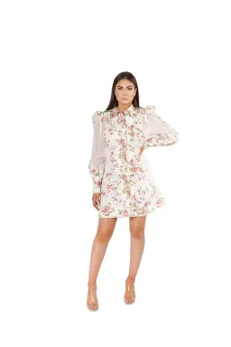 Zimmermann Radiate Applique Shirt Cocktail Dress Size 8 for rent on The Volte - image 1