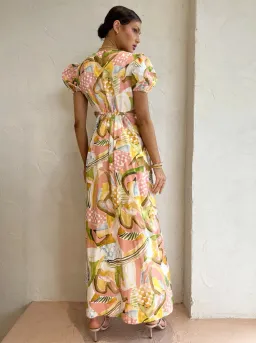 By Nicola Ahoy Plunge Swirl Check Size 6 for rent on The Volte - image 4