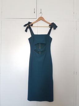 Tasha Cut Out Midi Dress | Size 12 | Bec & Bridge for rent on The Volte - image 2