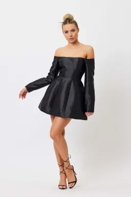 Bianca and Bridgett Michelle Mini Dress Black Size 6 for rent on The Volte - image 1