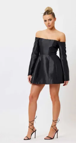 Bianca and Bridgett Michelle Mini Dress Black Size 6 for rent on The Volte - image 4