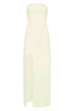 Sir The Label Marco Structured Midi Dress Lemon Size 1 / AU 8 for rent on The Volte - image 5