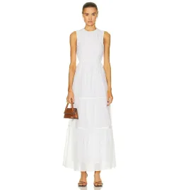 Sir The Label Emme Tiered Dress Ivory Size 4 / AU 14  for rent on The Volte - image 1