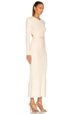 Sir The Label Enes Open Back Dress Natural Size 3 / AU 12  for rent on The Volte - image 2