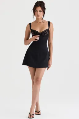 House of CB Adriana Dress Black Size M / AU 10 for rent on The Volte - image 1