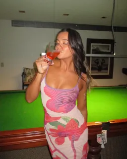 With Harper Lu Slip Dress Mesh Fuchsia Bloom Size 8 for rent on The Volte - image 4