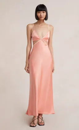 Bec & Bridge Veronique Maxi Dress Coral Size 6 for rent on The Volte - image 2