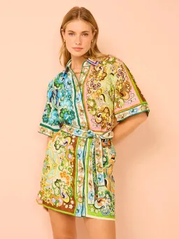 Alemais Dreamer Mini Dress Floral Size 8 for rent on The Volte - image 6