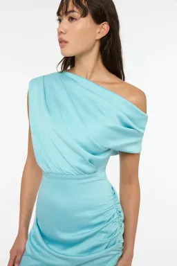 Manning Cartell Talking Point Mini Dress Sky Blue Size 8 for rent on The Volte - image 2