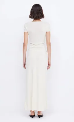 Bec & Bridge Caspian Knit Top Milk Cream Size 8 for rent on The Volte - image 2