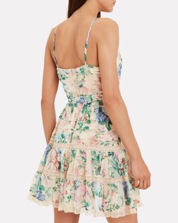 Zimmermann Verity Scallop Short Dress Print Size 2/ AU 12 for rent on The Volte - image 4