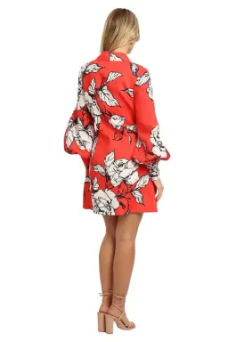 Leo LinLuminous Mini Dress in Imperial Size 8 for rent on The Volte - image 3