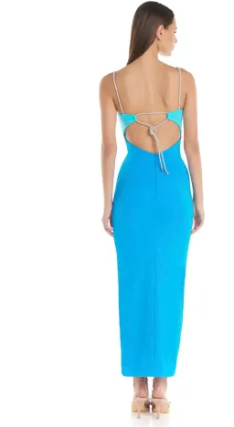 Eliya The Label Zora Dress Blue Size M / Size AU 10 for rent on The Volte - image 4