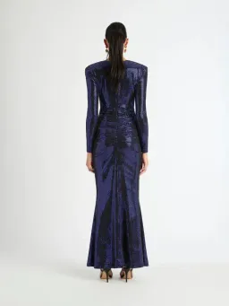 Sheike Angelica Maxi Dress Blue Size AU 16 for rent on The Volte - image 2