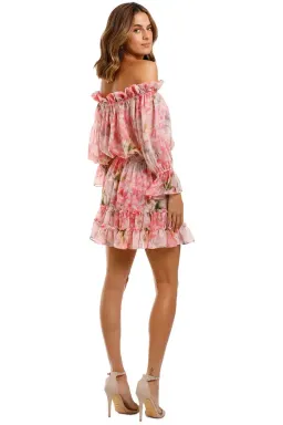 Misa LA Danae Mini Dress in Pink Size 10 for rent on The Volte - image 3