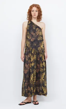 Bec & Bridge Palmer Asym Maxi Dress Jasper Floral Size 8 for rent on The Volte - image 5