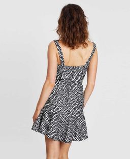 By Johnny Spotty Dotty Hem Mini Dress Size 14 for rent on The Volte - image 2