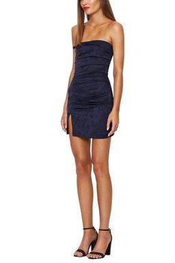 Bec and Bridge Kitten Kiss Mini Dress Navy 10 for rent on The Volte - image 3