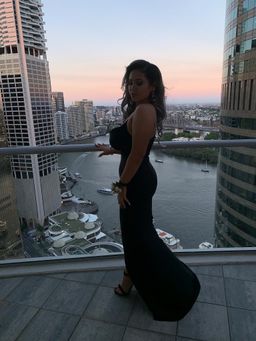 Sheike Black Bodycon Dress Size 6 for rent on The Volte - image 2