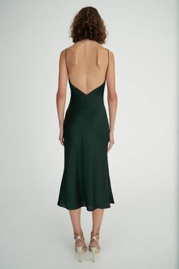 Hansen & Gretel Demi Silk Dress Black Size 8 for rent on The Volte - image 2