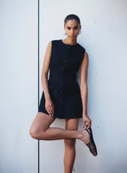 Anna Quan Sofia Dress Black  Size 12  for rent on The Volte - image 1