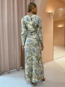 Sir the Label Maev Gown in Florence Print Size 1 / AU 8 for rent on The Volte - image 3