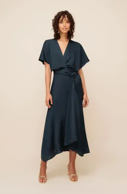 Sheike Wonderland Maxi Dress in Peacock Size 16 for rent on The Volte - image 2