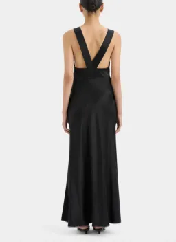 Sir the Label Aries Cut Out Gown Black Size 6 for rent on The Volte - image 2