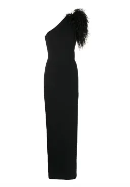 Rachel Gilbert Elcie Gown Black Size 8 for rent on The Volte - image 5