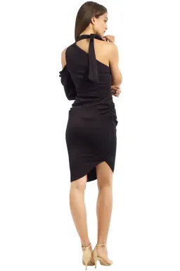 Milly Coleen Dress in Black Size 6 for rent on The Volte - image 3