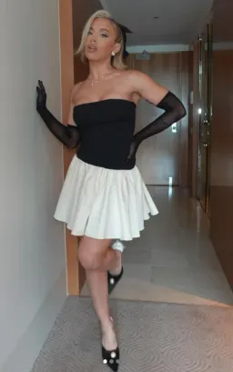 Arcina Ori Celine Mini Dress Multi Size S / AU 8 for rent on The Volte - image 4