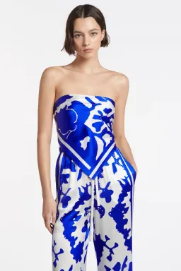 Sir the Label Esme Set Blue Print Size 12 for rent on The Volte - image 2