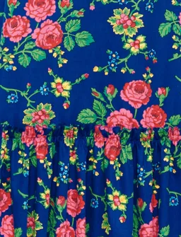 The Vampire’s Wife The Toto Dress Floral Blue Size AU 8 for rent on The Volte - image 3