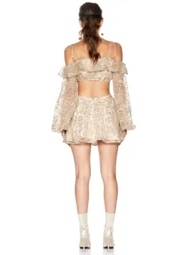 SOFIA THE LABEL Golden Hour Dress gold size 6 for rent on The Volte - image 3