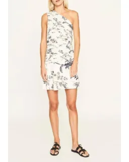 Sir The Label Florentine Pleated Mini White Print Size AU 10 for rent on The Volte - image 2