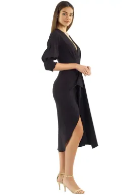 Manning Cartell Free Fall Dress in Black Size 10 for rent on The Volte - image 2