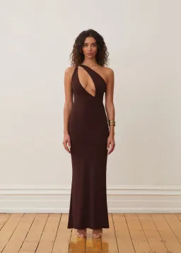 Arcina Ori Jada Dress in Cocoa Size S / AU 8 for rent on The Volte - image 1