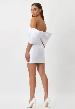 Bianca & Bridgett Eden Mini Dress White Size 8 for rent on The Volte - image 2