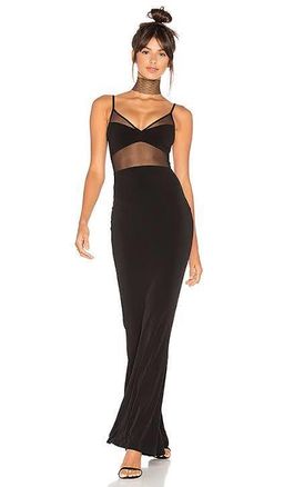 Hypnotize Gown Black for rent on The Volte - image 1