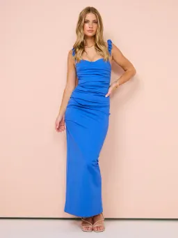 Sir The Label Azul Balconette Gown Cobalt Size 0 / 6 AU for rent on The Volte - image 1