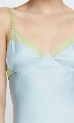 Bec & Bridge Joelle Maxi Dress Cloud Blue/Pear Size M / AU 10 for rent on The Volte - image 2