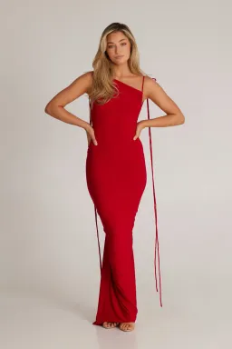 Melani the Label Gia Gown Red Size AU 6 for rent on The Volte - image 1