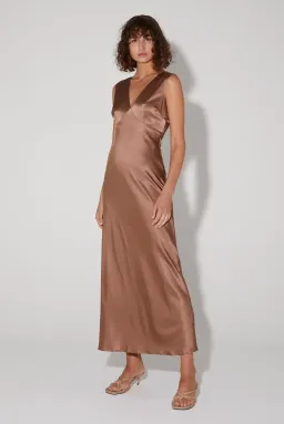 Hansen & Gretel Jessa Dress Fudge Size XS / AU 6 for rent on The Volte - image 3