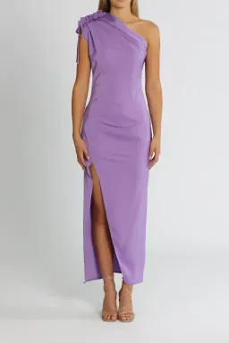 By Johnny Jasmine One Shoulder Dress Lavender Size 8  for rent on The Volte - image 2