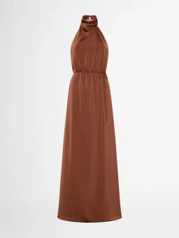 Sheike Destiny Maxi Dress Brown Size 10 for rent on The Volte - image 3