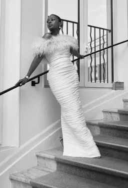 Rachel Gilbert Zion Gown White Size 10 for rent on The Volte - image 3